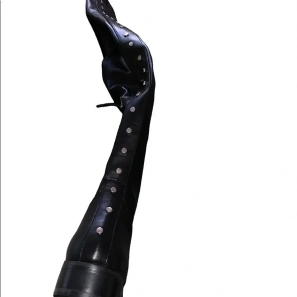 Bar III Taimi Over-The-Knee Boots In Black Size 5